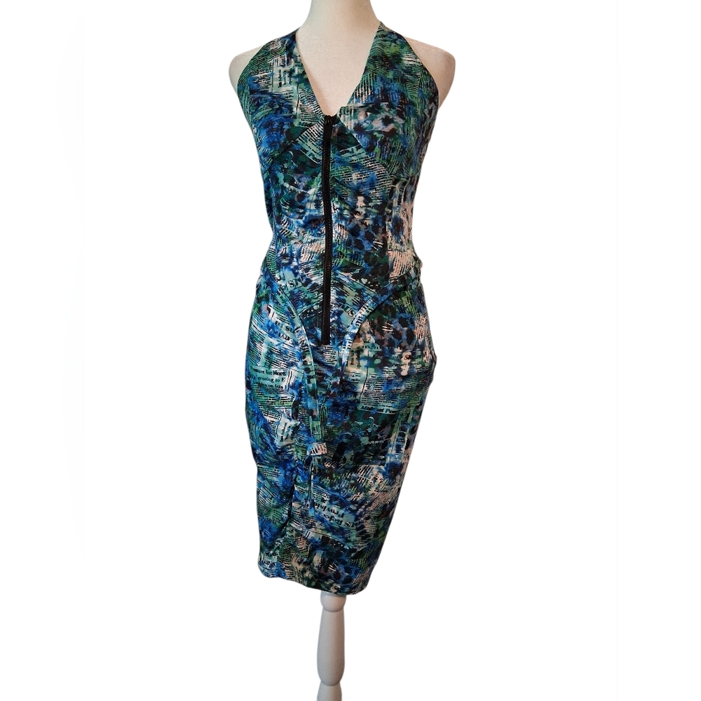 Women's Ruched Halter Neck Midi Skirt 2 Piece CAPSULLE New Design